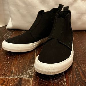Gypsy Jazz, EUC Black High Top Sneakers